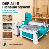 Router CNC Industrial JLE CNC TECH 1325 con Husillo Refrigerado por Aire de 6KW y Estructura de Alta Rigidez para Grabado de Granito, Mármol y Piedra