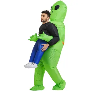 Hilarious alien role play walking costume Party holiday mascot Adult Halloween inflatable costume