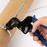 Pince coupante à glissière en métal en acier lourd Fixation coupant jusqu'à 12mm Pistolet à serre-câbles en acier inoxydable pour l'extérieur
