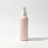 Flacon pulvérisateur PET de 180 ml avec pulvérisateur à fine brume blanche, récipient portable rechargeable pour emballage de cosmétiques, de parfums et de liquides