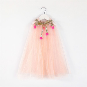Capa de Princesa Colorida para Niña, Capa de Tul para Halloween, Navidad y Fiestas - Product Image 5