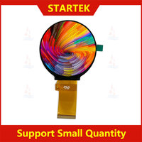 STARTEK Panel sentuh kapasitif LCD TFT 2.8 inci 45pin 480*480 kustom dengan antarmuka SPI + RGB