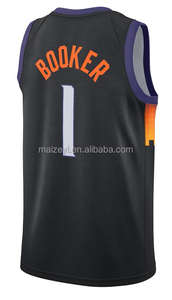 Chaleco Deportivo Personalizable y Transpirable de la Mejor Calidad con Costuras Reforzadas de Devin Booker para Niños, Camisetas de Baloncesto - Product Image 2