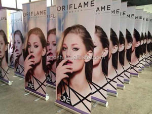Bannière publicitaire enroulable personnalisée, présentoir publicitaire rétractable, bannière pop-<span class=keywords><strong>up</strong></span>, support de bannière déroulante - Product Image 5