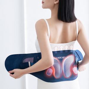 Cinturón masajeador de cintura con calefacción eléctrica para adelgazamiento abdominal y alivio del dolor lumbar - Product Image 2