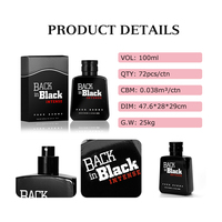 Parfum pour homme de haute qualité 100 ml, marque privée, Cologne, parfum sexy original, pur, noir, boisé, aromatique, pour homme
