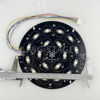 18X12W RGBW 4in1 24V LED Par Light Professional Fresnel Lights Bare LED Panel Board & Kit de pièces de réparation