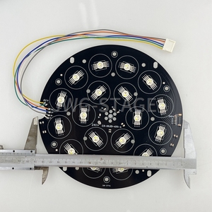 18X12W RGBW 4in1 24V LED 파 라이트 전문 프레넬 조명 베어 LED 패널 보드 및 수리 부품 키트 - Product Image 6