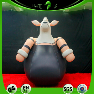 ของเล่นเป่าลมรูปทรงกลมแบบมัดได้ <span class=keywords><strong>Arcanine</strong></span> ของเล่นเป่าลมน่ารักแบบกำหนดเอง - Product Image 3