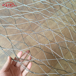 Flexible Knotted Stainless Steel <b>Wire</b> Rope Mesh for Zoo Enclosure and Aviary <b>Netting</b> - Product Image 3