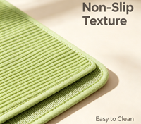 Tapis de litière pour chat extra large rectangulaire double couche, anti-éclaboussures, design ajouré, anti-éclaboussures, lavable, pour attraper les déjections