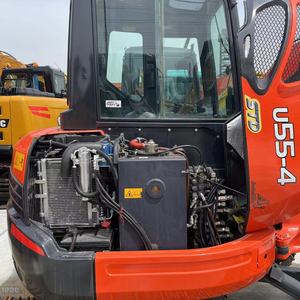 รถขุดขนาดเล็ก Kubota U55-4 ยอดขายดีที่สุด น้ำหนัก 5.5 ตัน รถขุดมือสอง Kubota KXU55 รถขุดตีนตะขาบ - Product Image 2