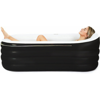 Baignoire gonflable portable en PVC pour adultes, vente chaude en usine, à bas prix