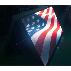 Letrero Publicitario Exterior de Doble Cara de 4000 Nits, Pantalla LED P6 Inalámbrica de Apertura Frontal a Todo Color, Pantalla LED P6 de Alto Brillo 400 - Product Image 5