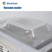 Mesin Vacuum Thermoforming Digital Otomatis Industri Stainless Steel Shuchen untuk Makanan, Hasil Laut, dan Komoditas