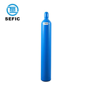 Bouteille de gaz d'oxygène/argon/<span class=keywords><strong>hydrogène</strong></span>/<span class=keywords><strong>azote</strong></span> de renommée mondiale, haute pression 150 bars, 50 litres, en acier - Product Image 1