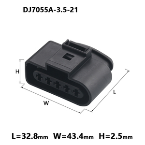 ซ็อกเก็ตตัวเชื่อมต่อการไหลของอากาศ5ทาง,สำหรับ AUDI VW Jetta GTI Passat B6 Skoda SEAT VAG 1J0973705 1J0 973 705 6N0 973 <span class=keywords><strong>805</strong></span> - Product Image 2
