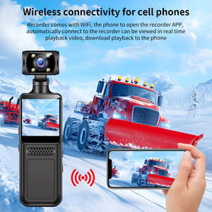 กล้องบันทึกภาพแบบพกพา WiFi ติดหลังเสื้อ พร้อมเซ็นเซอร์ตรวจจับการเคลื่อนไหวกลางแจ้ง ความละเอียด 4K สำหรับกีฬาและแอคชั่น  ลดราคาพิเศษ - Product Image 3