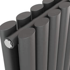Panneau de colonne ovale à économie d'énergie de <span class=keywords><strong>radiateur</strong></span> de concepteur horizontal blanc noir anthracite d'OEM pour le <span class=keywords><strong>chauffage</strong></span> <span class=keywords><strong>central</strong></span> d'hôpital fait en acier - Product Image 6