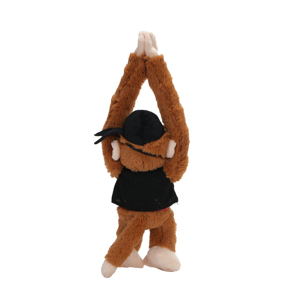Peluche de Mono con Brazos Largos para Disfraz de Pirata, Muñeco de Peluche con Manos Levantadas y Traje Extraíble, Mascota Personalizada - Product Image 2
