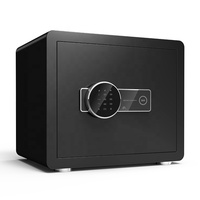 Caja Fuerte Digital para el Hogar, Caja Fuerte de Acero para Dinero, Caja Fuerte Electrónica Antirrobo para Hotel, Oficina, Dinero en Efectivo, con Código de Seguridad