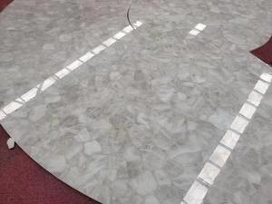 หินธรรมชาติกึ่งมีค่าโปร่งแสงสีขาวหินอาเกตแผ่นหินอาเกต - Product Image 2