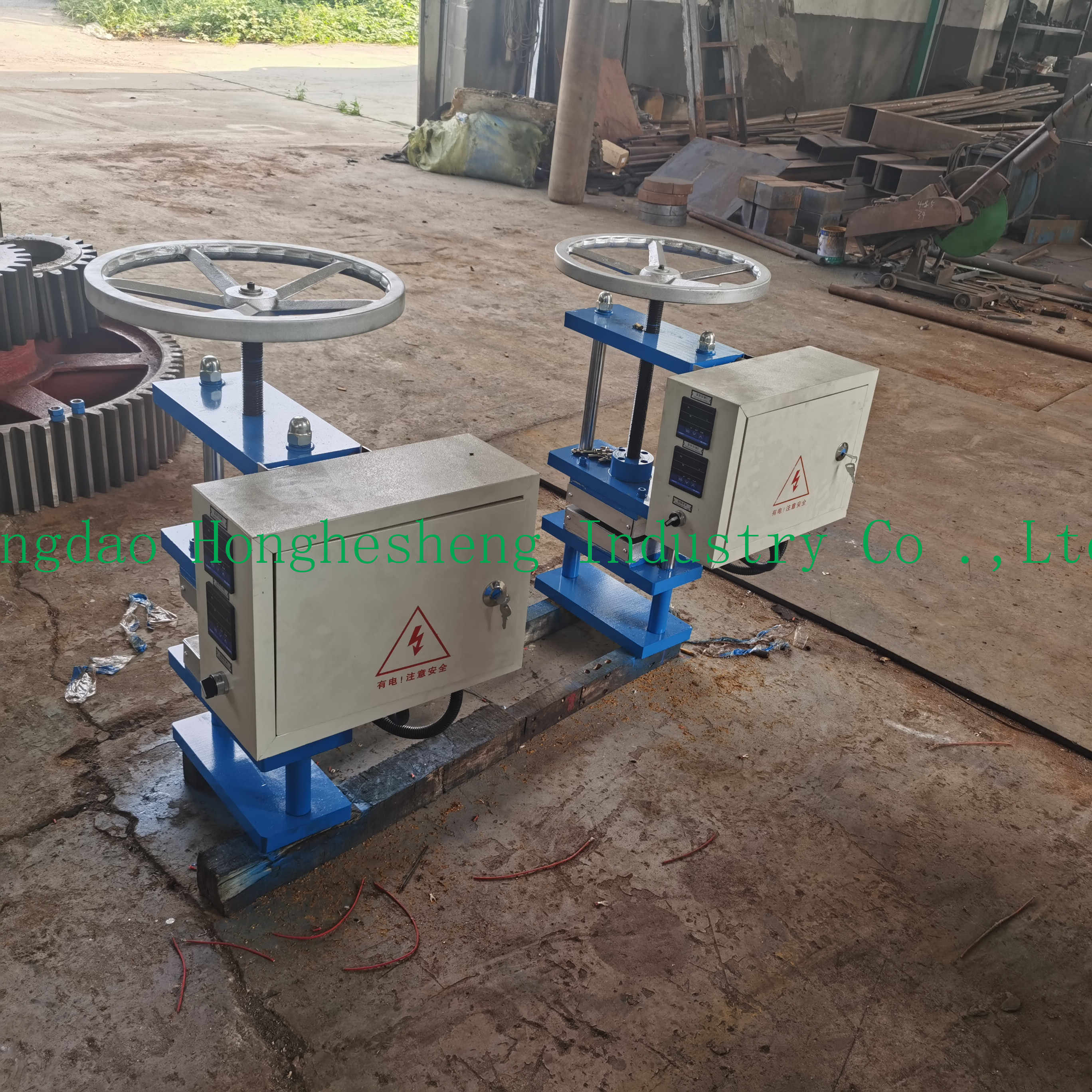 Oring Oil Seal mono seal Screw Type Vulcanizing Press Machine
