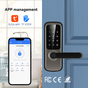 Thương mại thumbprint ttlock cửa chính khóa kỹ thuật số kasman nguồn giá Mỹ phong cách khóa cửa công nghệ hộp - Product Image 6