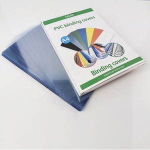 200 micron Book Cover cứng nhắc rõ ràng nhựa A4 tấm PVC ràng buộc Bìa - Product Image 5