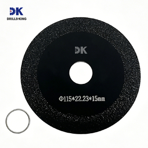 Disque de coupe diamanté ultra-mince DK de 4 pouces pour meuleuse d'angle, <span class=keywords><strong>lame</strong></span> de 100 mm pour <span class=keywords><strong>carrelage</strong></span> céramique, jade et bouteilles de vin - Product Image 1