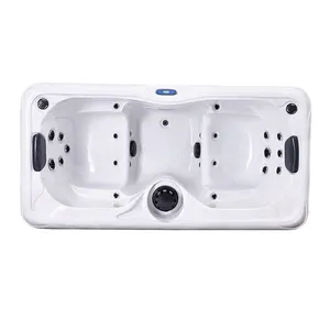 European Style Indoor Bathroom 2 Person Whirlpool Spa Tub for Hotel