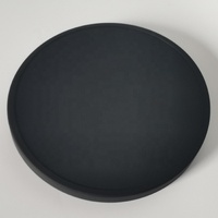 Capuchon d'objectif en caoutchouc de silicone de qualité alimentaire personnalisé de haute qualité 104mm diamètre intérieur couleur noire 105mm diamètre extérieur 80 dureté Shore