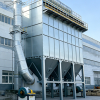 Nouveaux filtres à sacs pour dépoussiéreur industriel à pulvérisation pulsée, efficacité de 99,99 % pour usine de meubles, usine de chaux, station de traitement des céréales