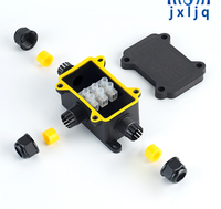 Boîte de jonction extérieure à 2 voies, petit Style avec bornes, bloc électrique pour connexions électriques IP68