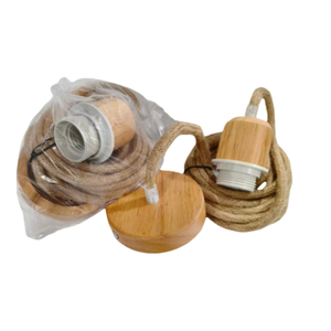 Trang Trí Mặt Dây Chuyền Đèn Kit Vít Phong Cách Gỗ Trần Rose Ánh Sáng Chủ 3M Cáp AC 165-265V 2-Năm Bảo Hành E26/E27 Cơ Sở Bóng Đèn - Product Image 3