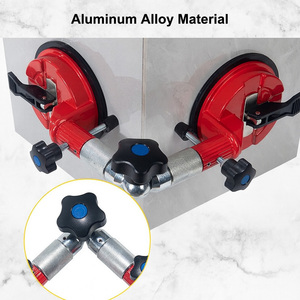 150MM verstellbarer Doppel becher Stein naht Setter Vakuum Saugnapf Glass auger für Marmor Granit Arbeits platte Nivel lier werkzeug - Product Image 6