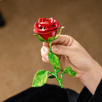 Harga pabrik pembakar dupa mawar paduan kerajinan bunga ruang belajar cendana tempat dupa Dekorasi Rumah hadiah Hari Valentine