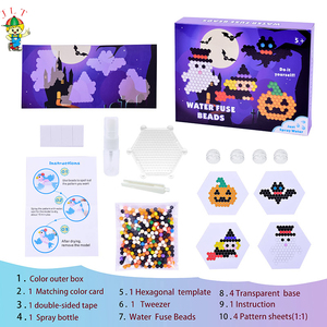 Magic Water Sticky Beads Toys Diy Handmade Bead Toy Educational <b>Puzzle</b> Children Water Sticky Beads Set - Product Image 4