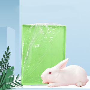 Enlèvement facile 50Pcs Châssis <span class=keywords><strong>Film</strong></span> Jetable Sac de Couverture en Plastique pour Chats Pet Lapin Cochon d'Inde Cage Chat Toilette Litière Accessoires - Product Image 2