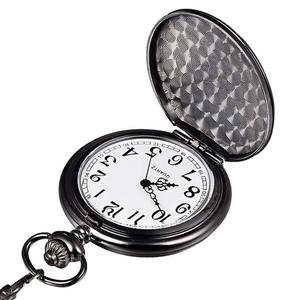 Orologio da Tasca Meccanico Vintage con Catena e Logo Personalizzato, Messaggio per Mio Figlio - Product Image 1