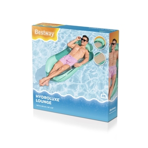 <span class=keywords><strong>Bestway</strong></span> HydroLuxe 43103 Flotante Flotador de salón de <span class=keywords><strong>piscina</strong></span> 1,60 M X 84 cm Salón de malla inflable para adultos y niños - Product Image 5