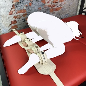 Cinghie di Contenzione per Caviglie e Polsi con Chiusura Magnetica di Sicurezza, Set di Costrizioni per Letto BDSM - Product Image 1