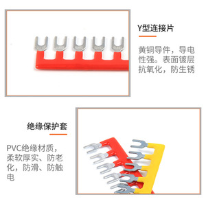 Borniers CHKL TBR-10A, connecteurs enfichables isolés en PVC pour câblage électrique - Product Image 3