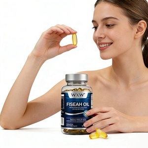 Cápsulas <span class=keywords><strong>de</strong></span> Aceite <span class=keywords><strong>de</strong></span> Pescado Omega-3 en Gel Suave, Suplemento para Mejorar la Vista en Adultos, Venta Caliente - Product Image 4