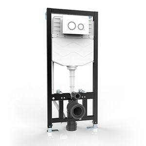 Tanque de <span class=keywords><strong>agua</strong></span> de plástico <span class=keywords><strong>para</strong></span> inodoro inteligente, marco de Metal HDPE, doble descarga - Product Image 4