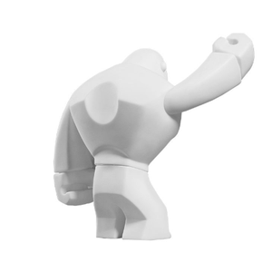 Figura de Vinilo Blanca Kawaii de 9 Pulgadas para Pintar y Proyectos de Diseño Artístico - Product Image 4