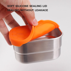 Mini boîte à lunch enfants boîte à lunch qui garde les aliments au <span class=keywords><strong>chaud</strong></span> en acier inoxydable récipient alimentaire chauffé conteneur à lunch enfants petit Bento - Product Image 5