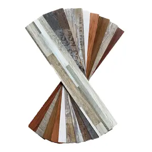 Adesivi in vinile per pavimenti autoadesivi testurizzati in legno all'ingrosso piastrelle in pvc pavimenti in vinile per pavimenti
