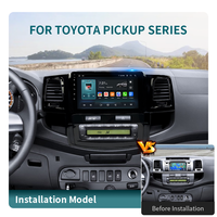 Estéreo para Auto Android DSP MP3 de 10.1 Pulgadas con Navegación GPS para Hilux/Fortuner 2008-2013 con Control del Volante AHD