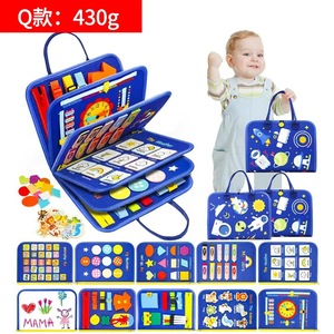 Jouets de bricolage pour l'éducation de la petite <span class=keywords><strong>enfance</strong></span>, marchandises <span class=keywords><strong>d</strong></span>'inventaire, planches en feutre, nombreuses activités, cartables occupés - Product Image 5